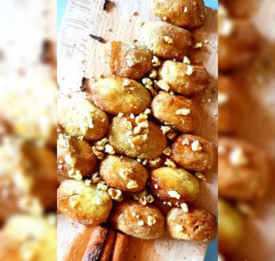 Τραγανά μελομακάρονα χωρίς ζάχαρη!