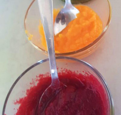 Χρωματιστές κρέπες λαχανικών!