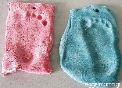 Φτιάξε αποτύπωμα μωρού με σπιτικά υλικά!