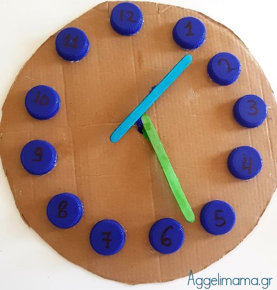 Πως θα φτιάξεις εύκολα μοντεσσόρι ρολόι;