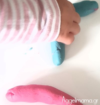 Φτιάξτε αποτύπωμα μωρού με φυσικά υλικά