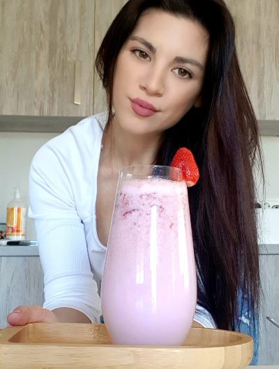 Δροσιστικό smoothie φράουλα!