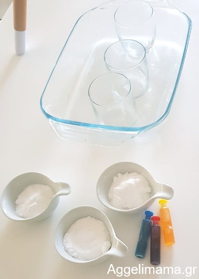 Αισθητηριακή δρατσηριότητα ηφαιστείου με σόδα και ξίδι!