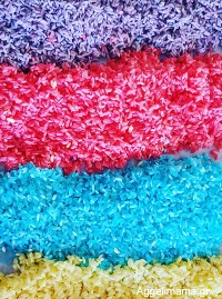 Ο πιο εύκολος τρόπος να χρωματίσεις ρύζι!