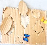 Αυτοσχέδιο πάζλ με ένα μόνο χαρτόνι !