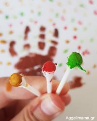 Ζωγραφιά: Aποτύπωμα χεριού με μπατονέτες !