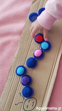 Ανακυκλώσιμες κατασκευές με καπάκια !