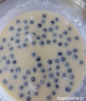 Κέικ με μύρτιλα χωρίς ζάχαρη!