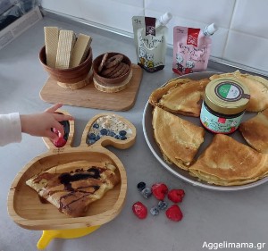 Υγιεινές κρέπες με 3 υλικά !