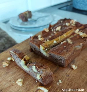 Υγιεινό μπανανόψωμο χωρίς ζάχαρη !