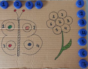 Εύκολη κατασκευή : Μαθαίνοντας τους πρώτους αριθμούς!