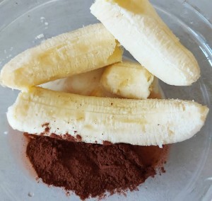 Vegan παγωτά σοκολάτα χωρίς ζάχαρη!