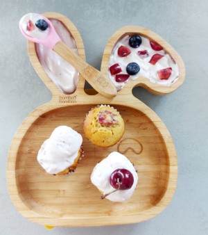 Υγιεινά μάφινς κερασιού χωρίς ζάχαρη!