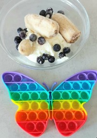 Σούπερ υγιεινό σνακ σε pop it!