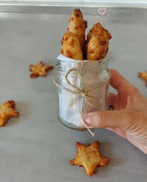 Κριτσίνια και κράκερ τυριού 4 υλικά !