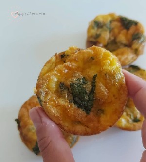 Μάφιν σπανάκι 3 υλικά !