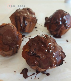 Υγιεινά muffin σοκολάτας με μπανάνα!